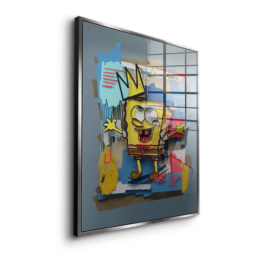 Layer Spongebob - Acrylglas
