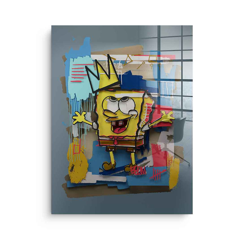 Layer Spongebob - acrylic