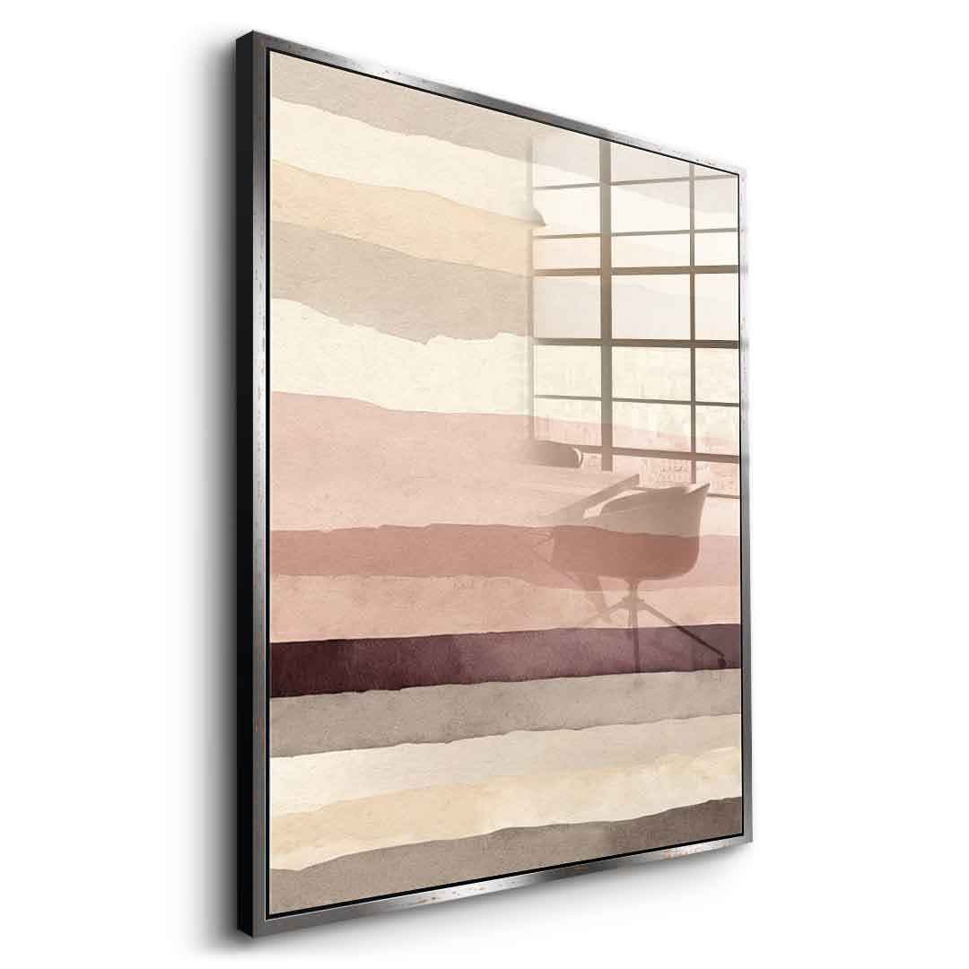 Layered Hues - Acrylic Glass