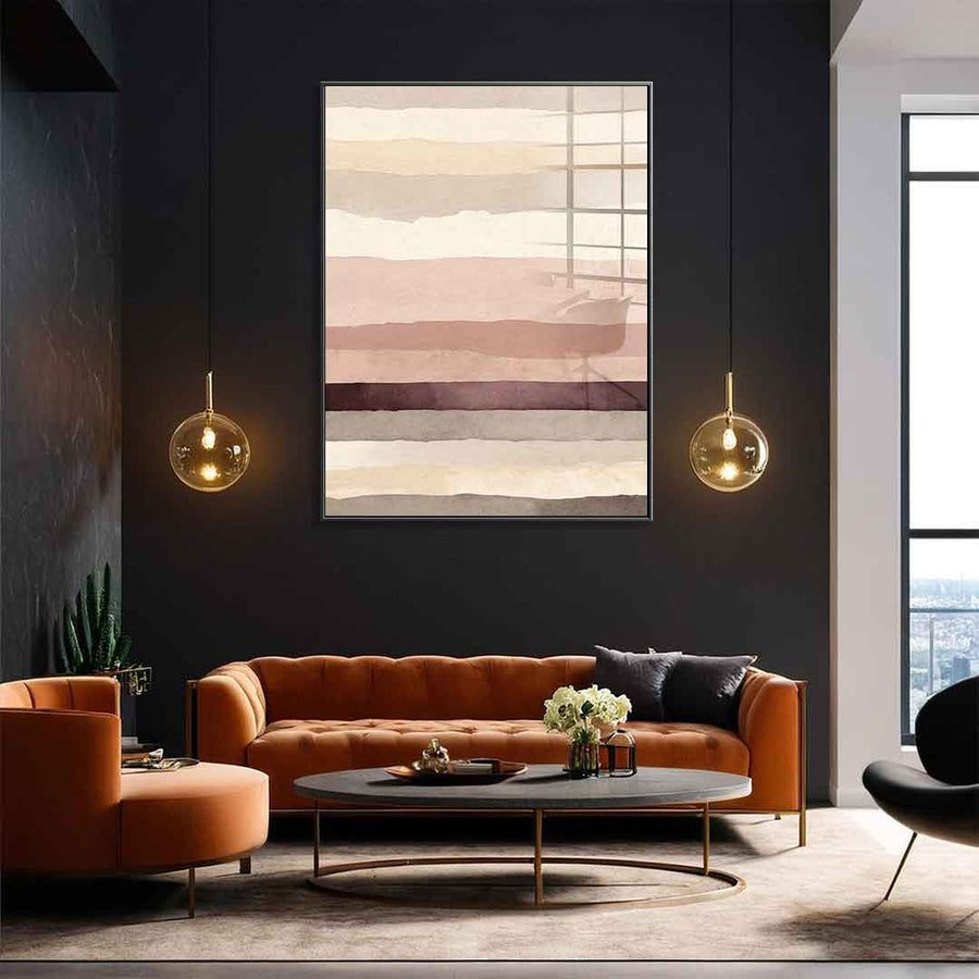 Layered Hues - Acrylglas