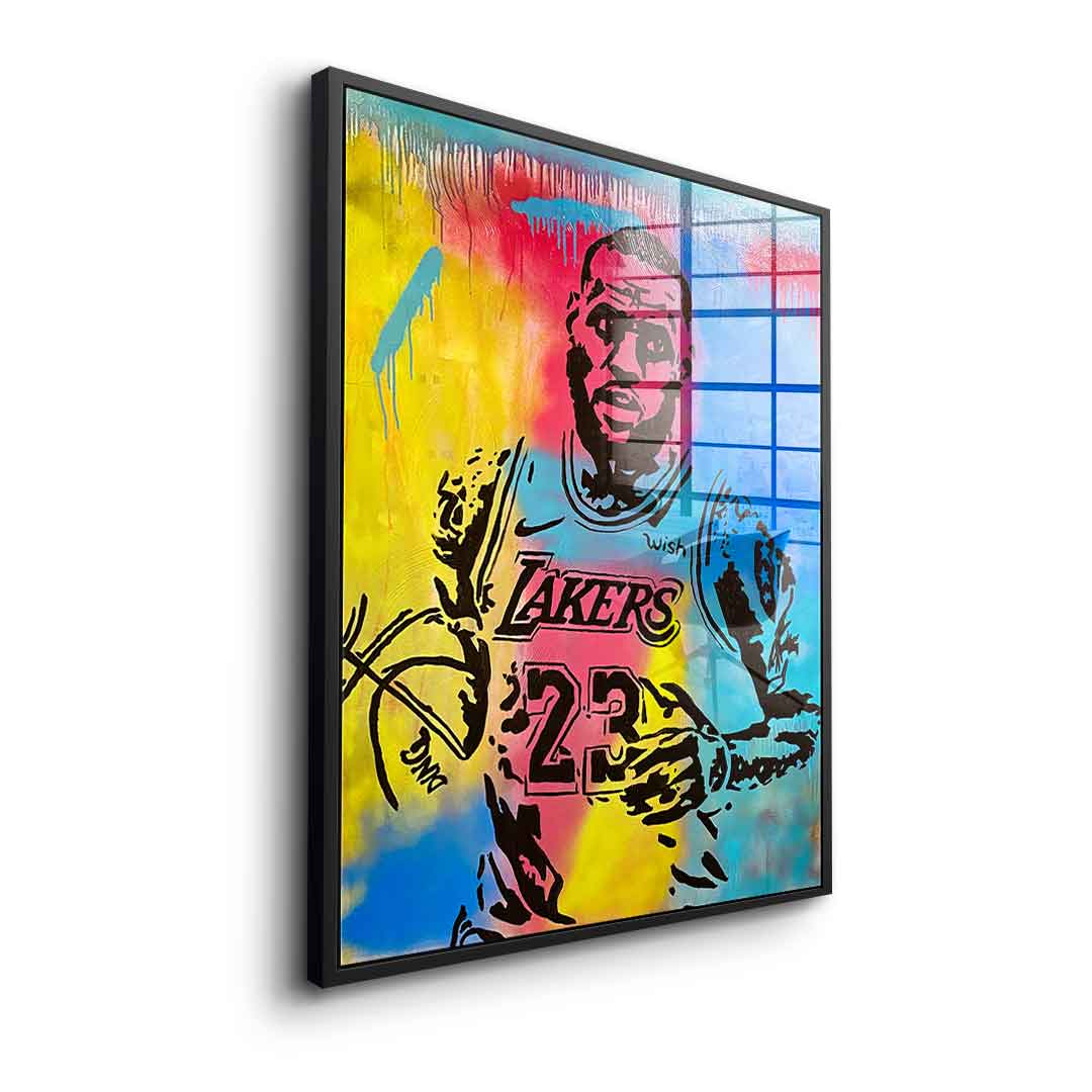 LeBron James - acrylic