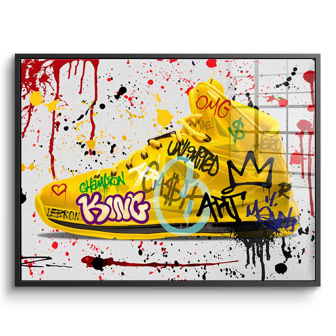 LeBron Shoe - Acrylic glass