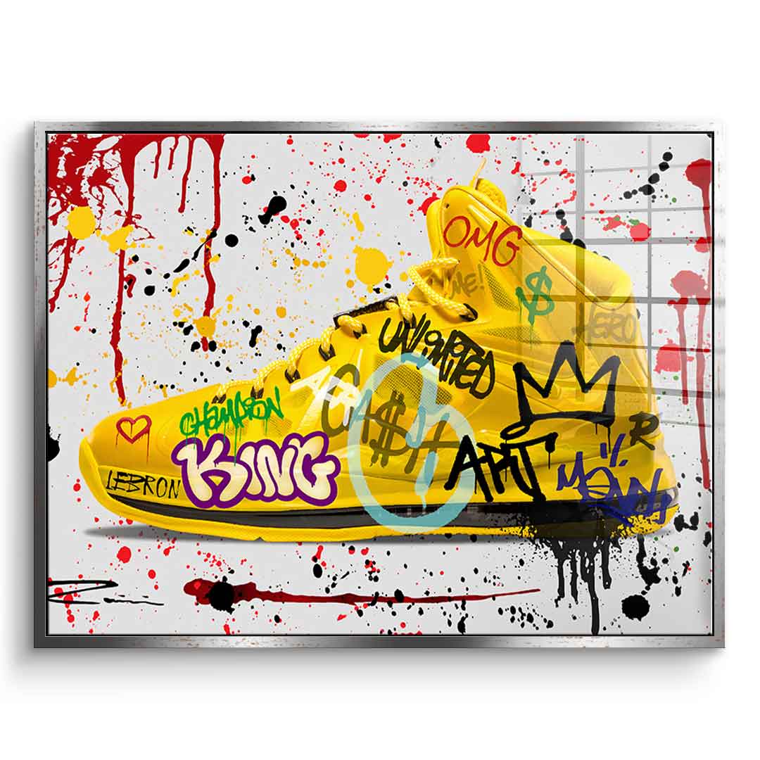 LeBron Shoe - Acrylic glass