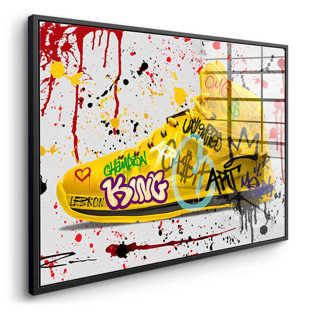 LeBron Shoe - Acrylic glass