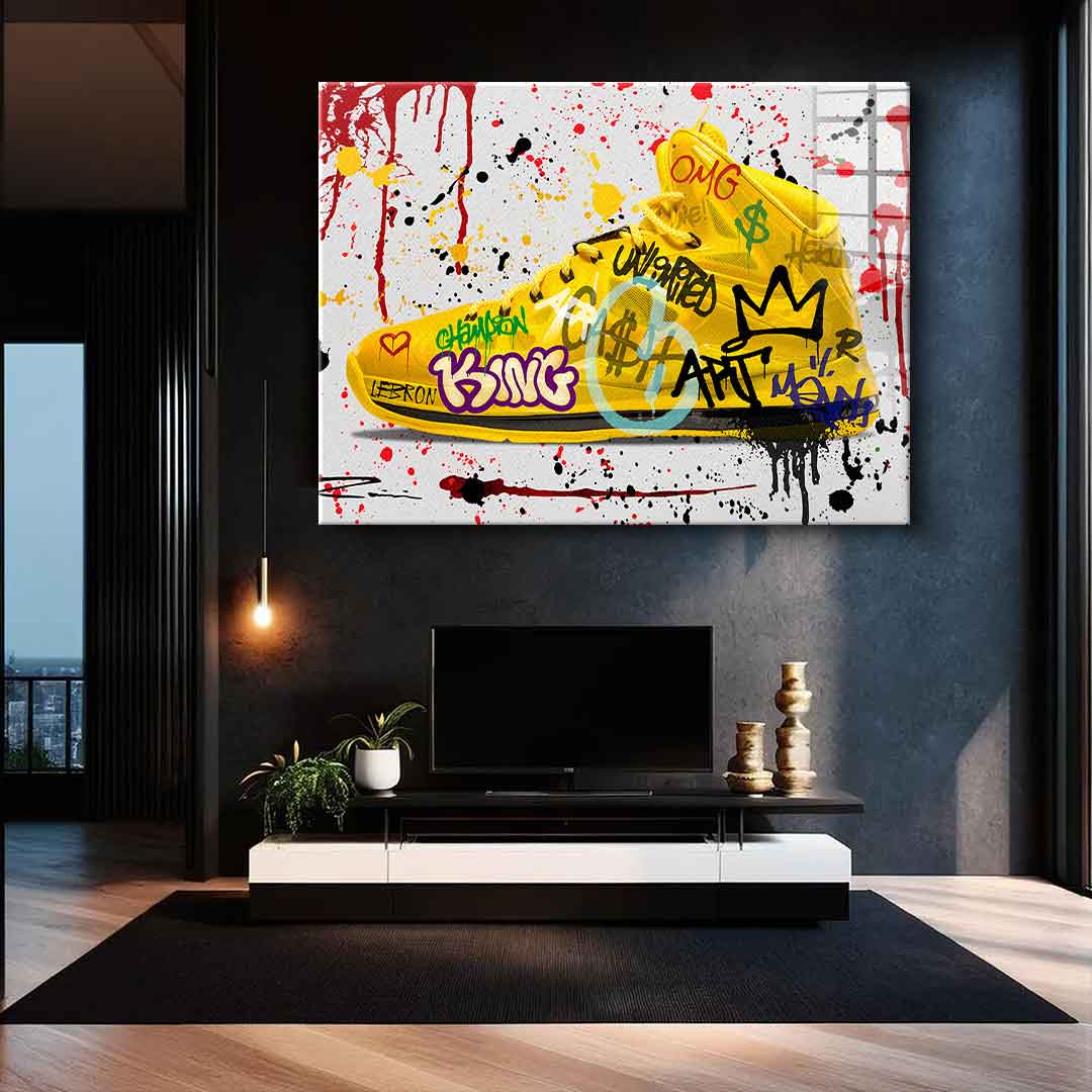 LeBron Shoe - Acrylglas