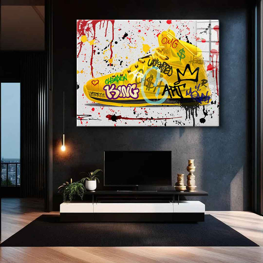 LeBron Shoe - Acrylglas