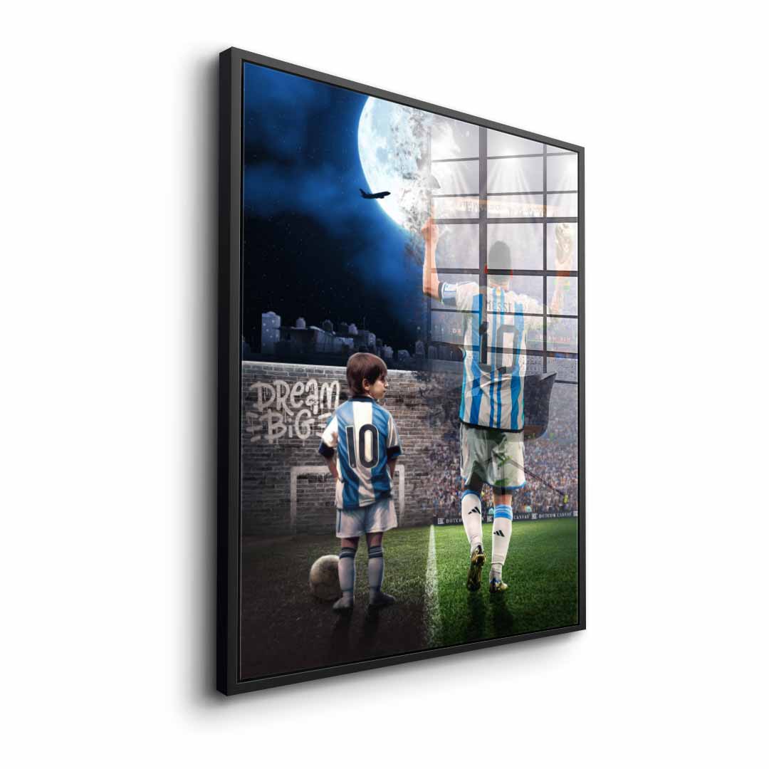 Leo Dream Big - Acrylglas