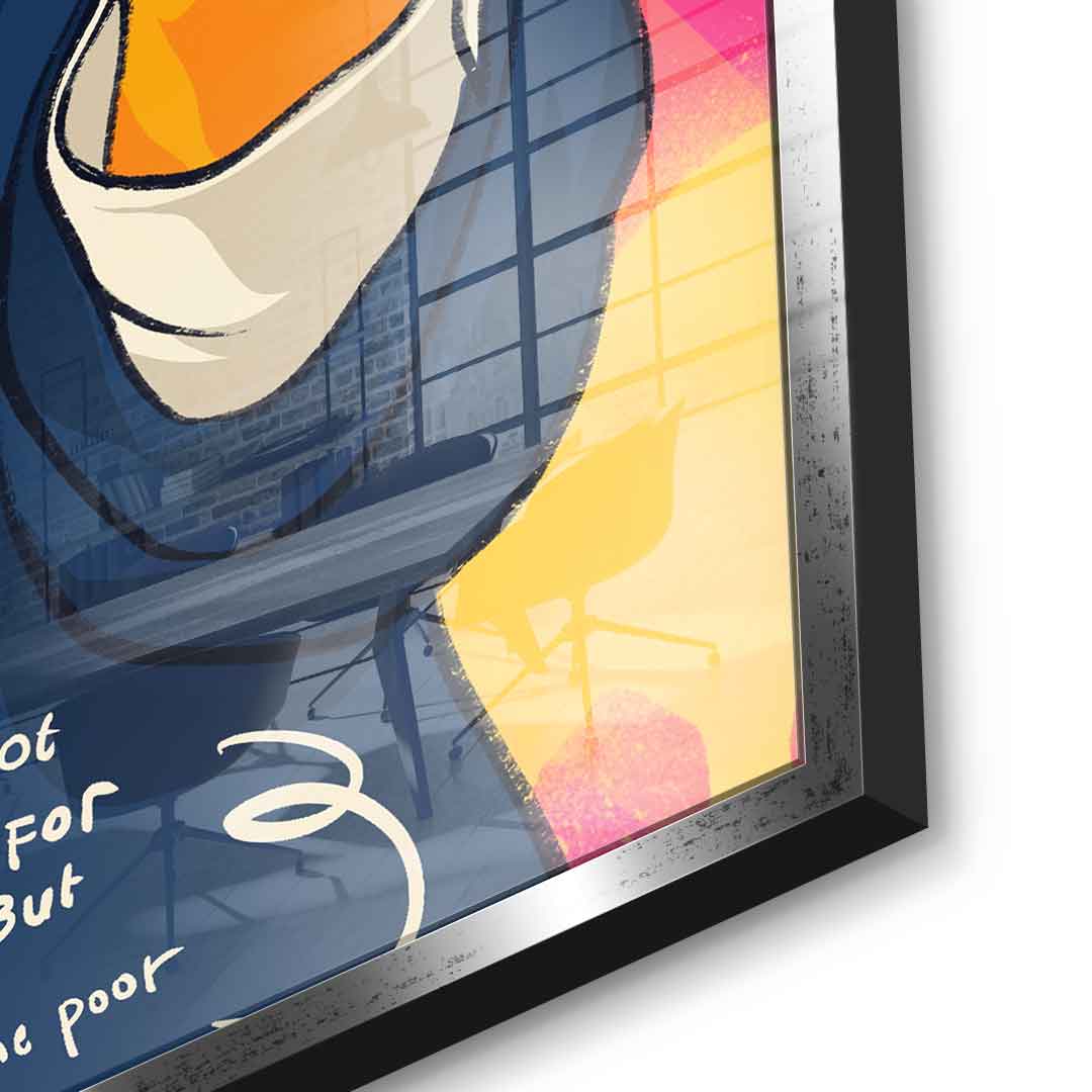 Leo fuck - Acrylic glass