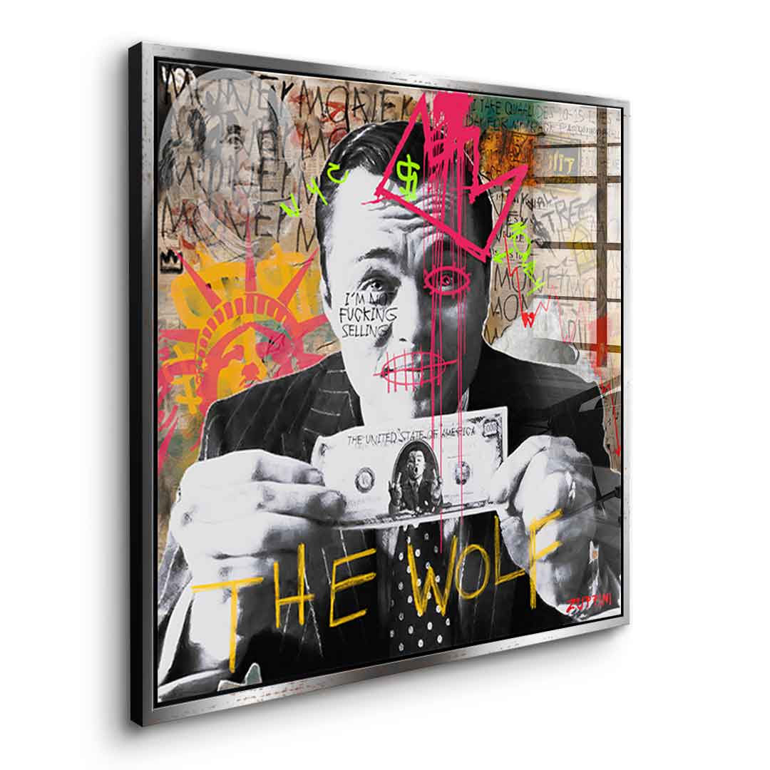 Leo $ - Acrylic glass