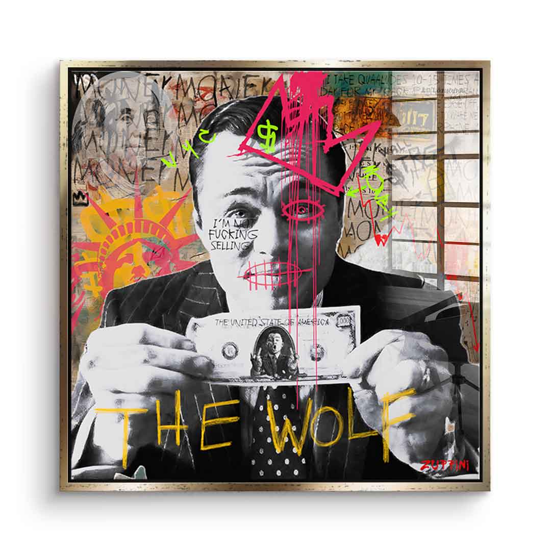 Leo $ - Acrylic glass