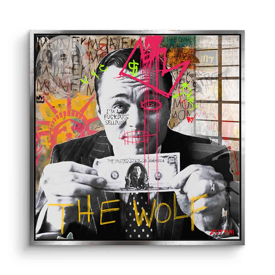 Leo $ - Acrylic glass