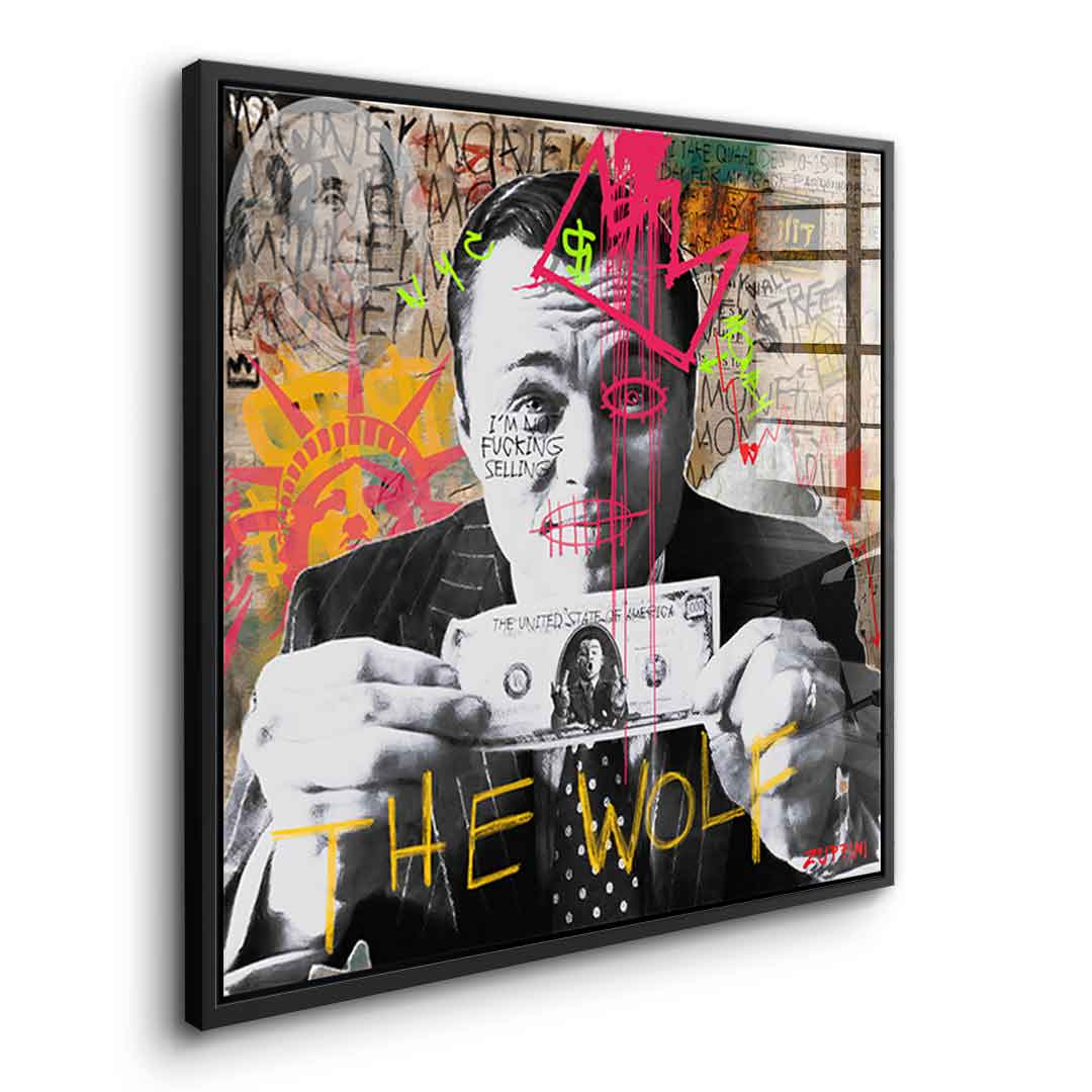 Leo $ - Acrylic glass