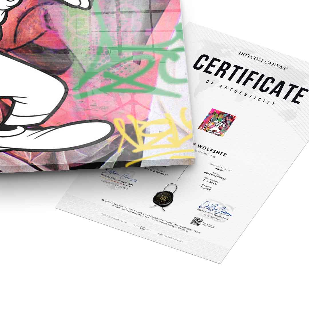 Les Demoiselles Davignon - Acrylglas