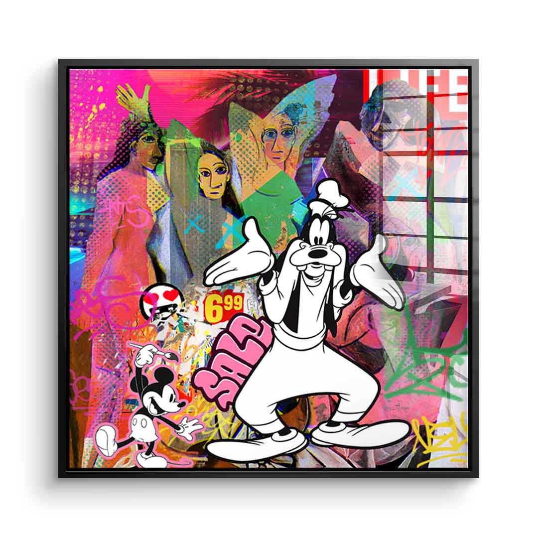 Les Demoiselles Davignon - Acrylglas