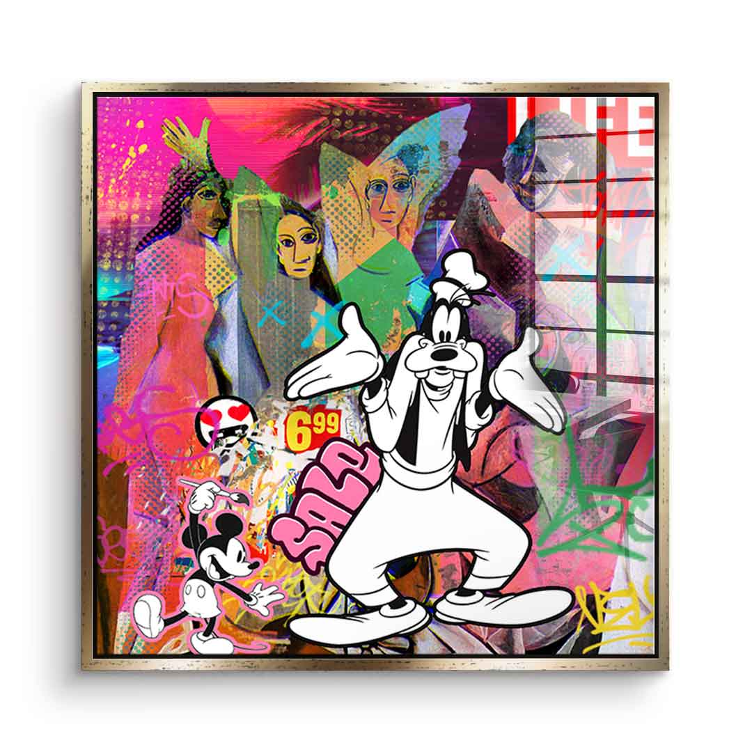 Les Demoiselles Davignon - Acrylglas