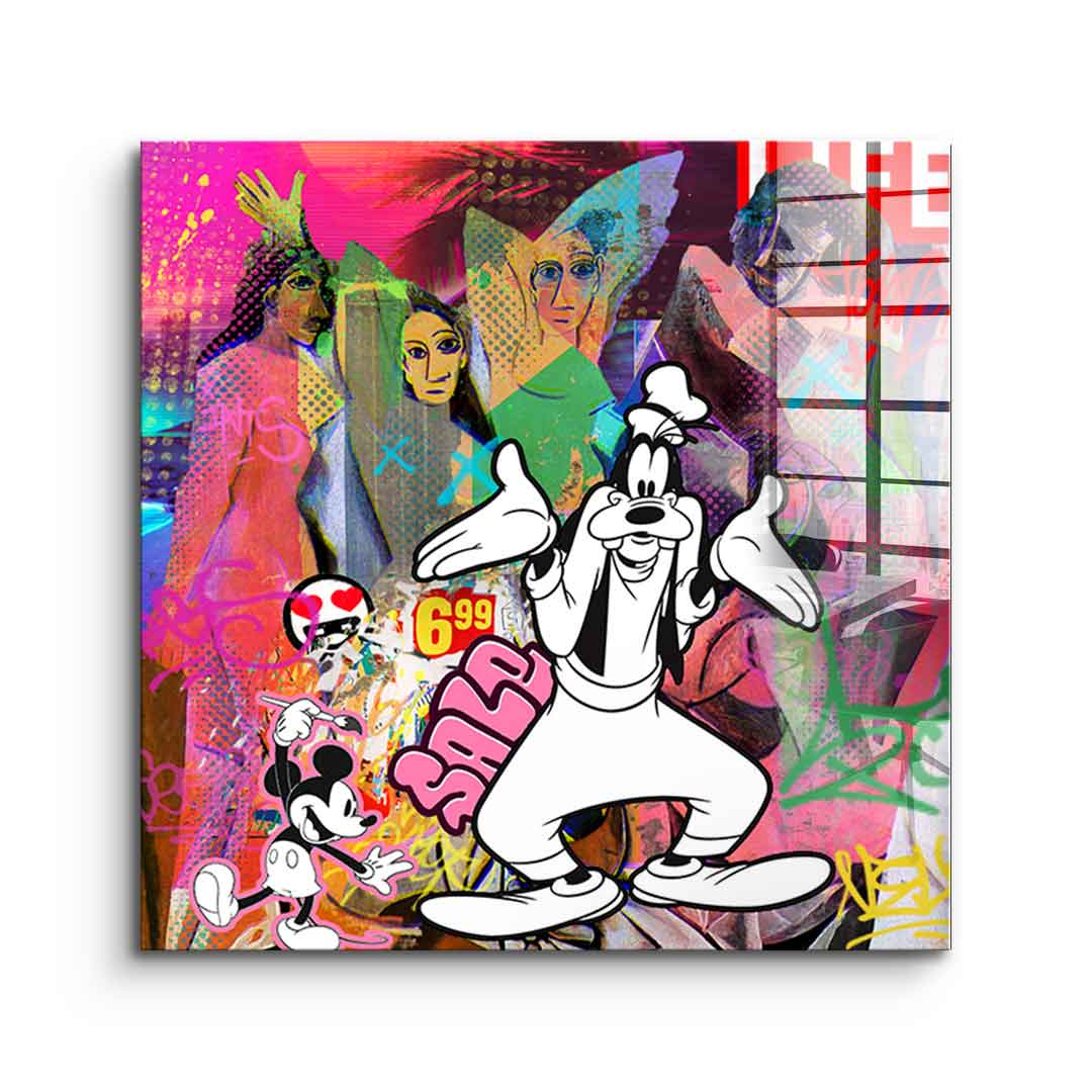 Les Demoiselles Davignon - Acrylglas