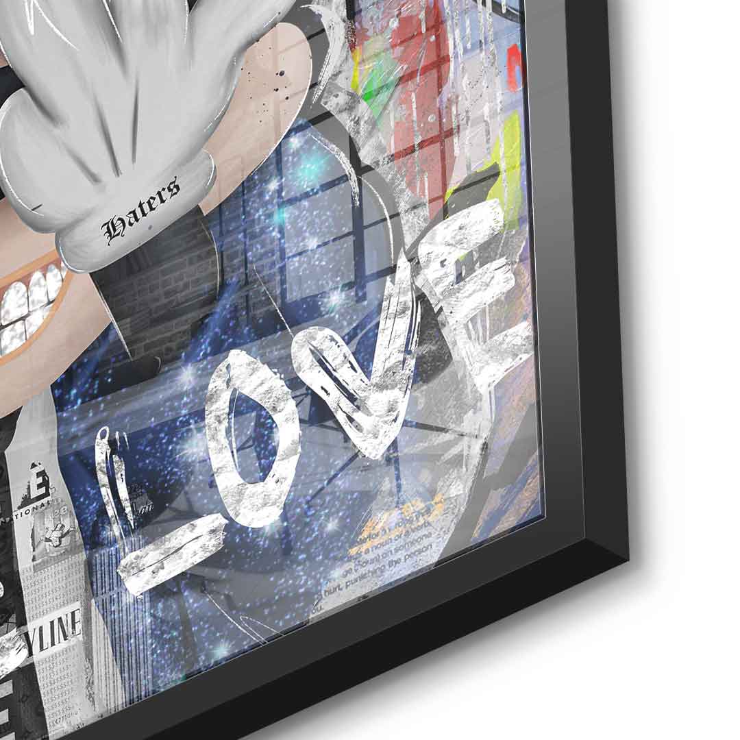 Less Hate - Acrylic glass