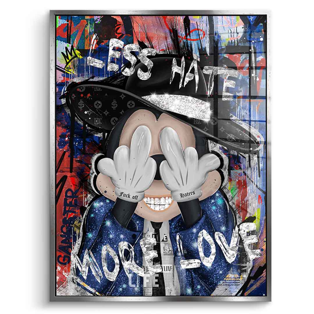 Less Hate - Acrylic glass