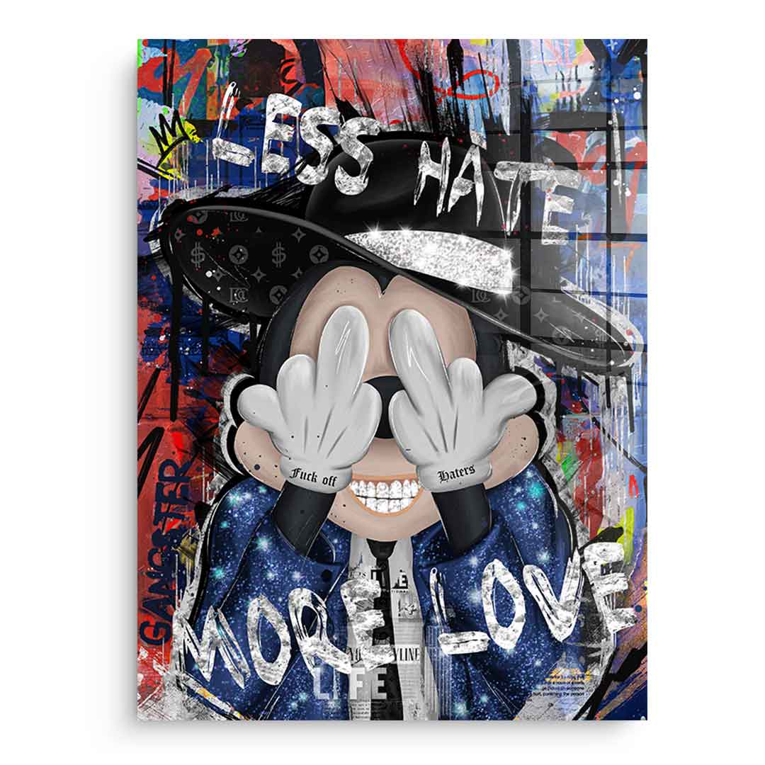 Less Hate - Acrylic glass
