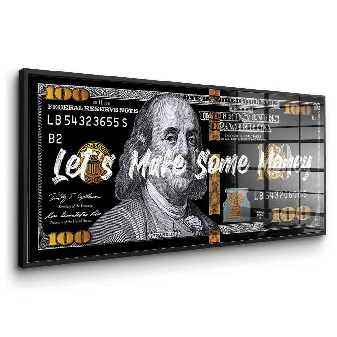 Let´s make some money - Acrylglas