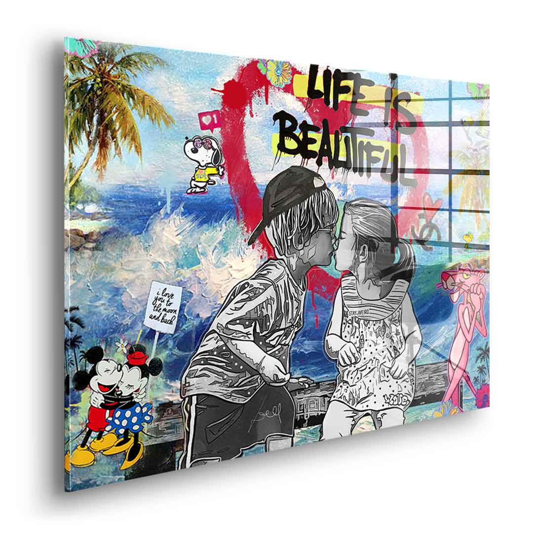 Life Is Beautiful 2 - Acrylglas