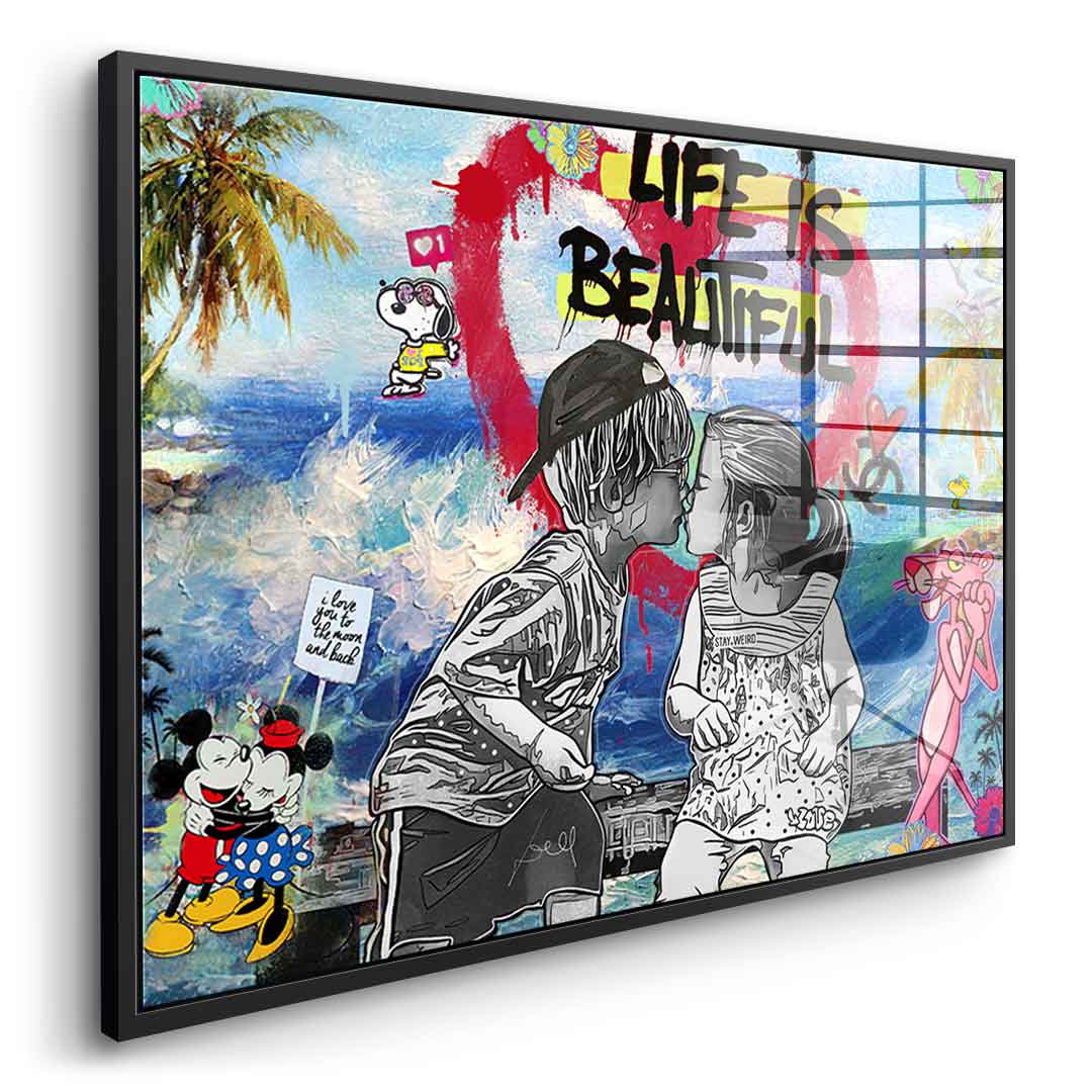 Life Is Beautiful 2 - Acrylglas