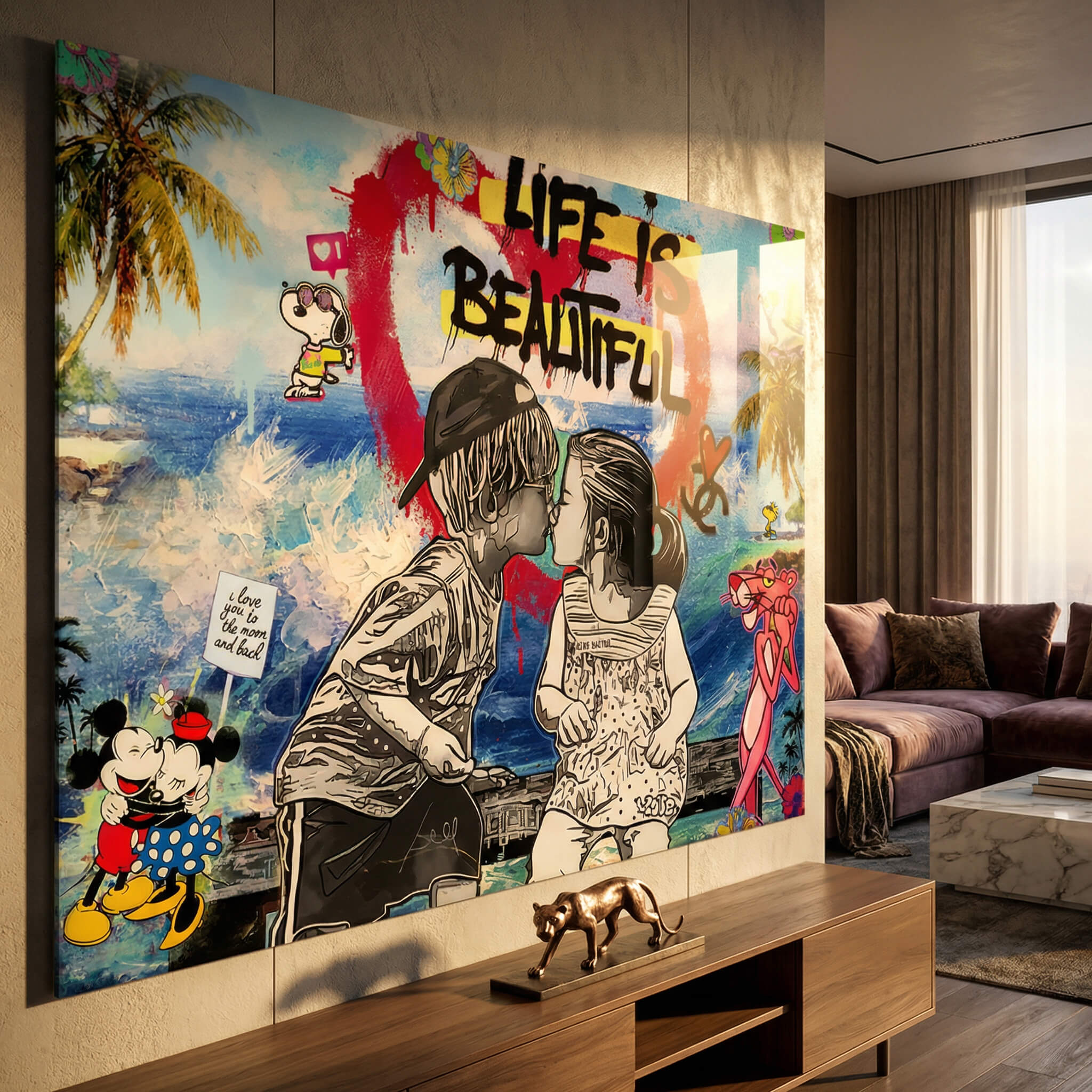 Life Is Beautiful 2 - Acrylglas