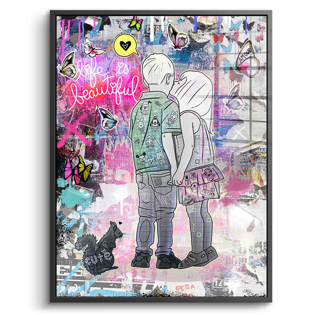 Life Is Beautiful - Acrylglas