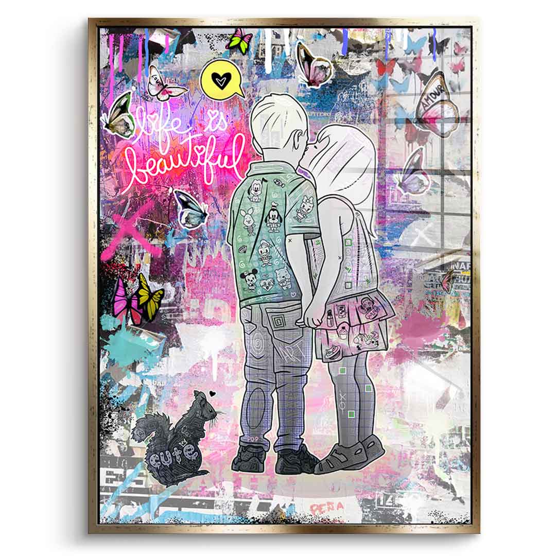 Life Is Beautiful - Acrylglas