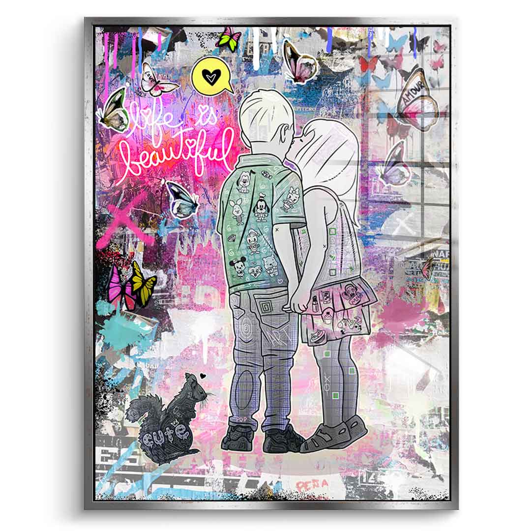 Life Is Beautiful - Acrylglas