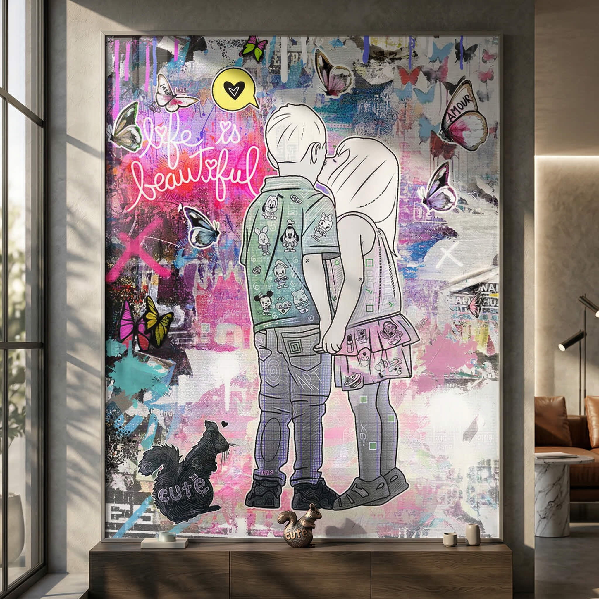 Life Is Beautiful - Acrylglas