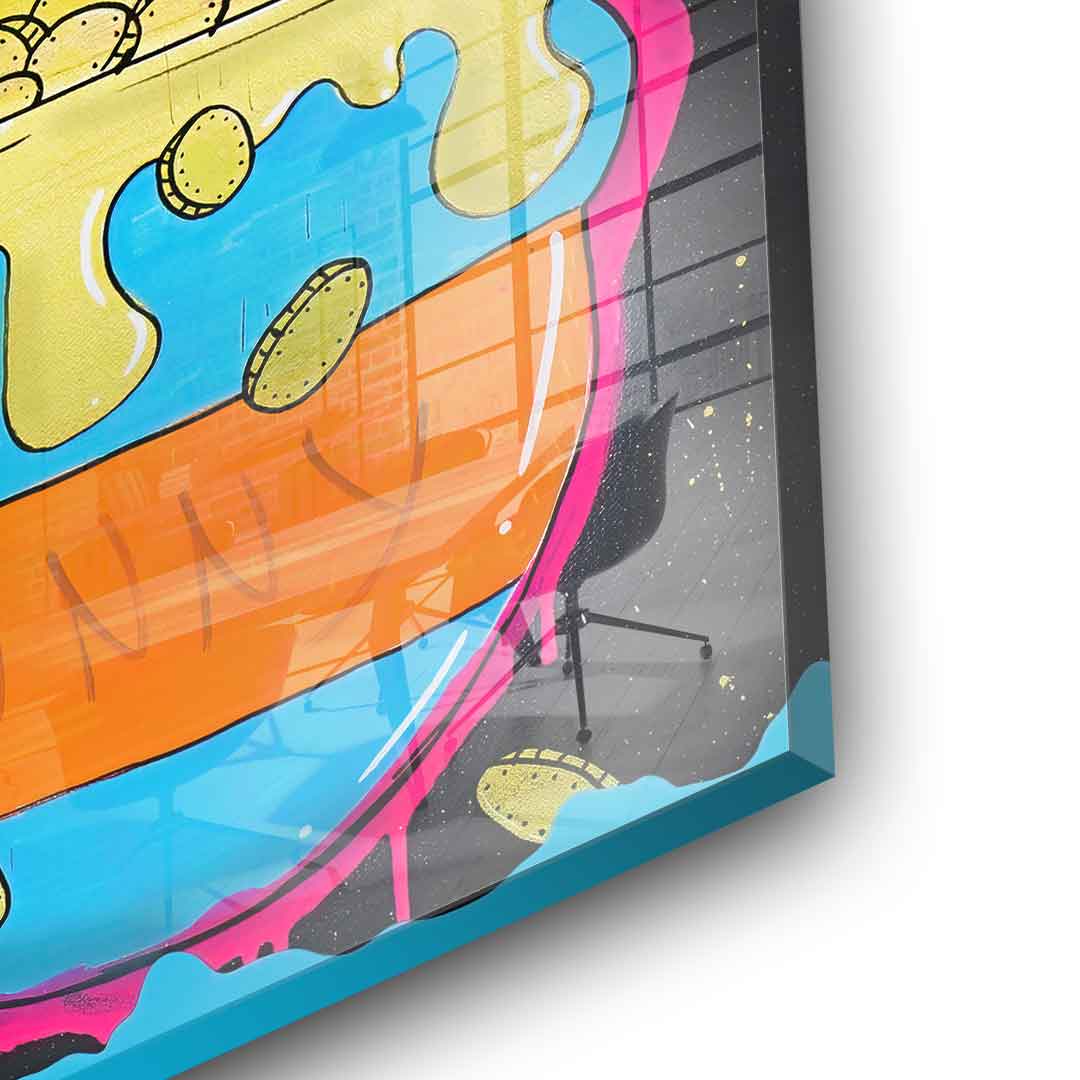 Life is Sweet - acrylic glass