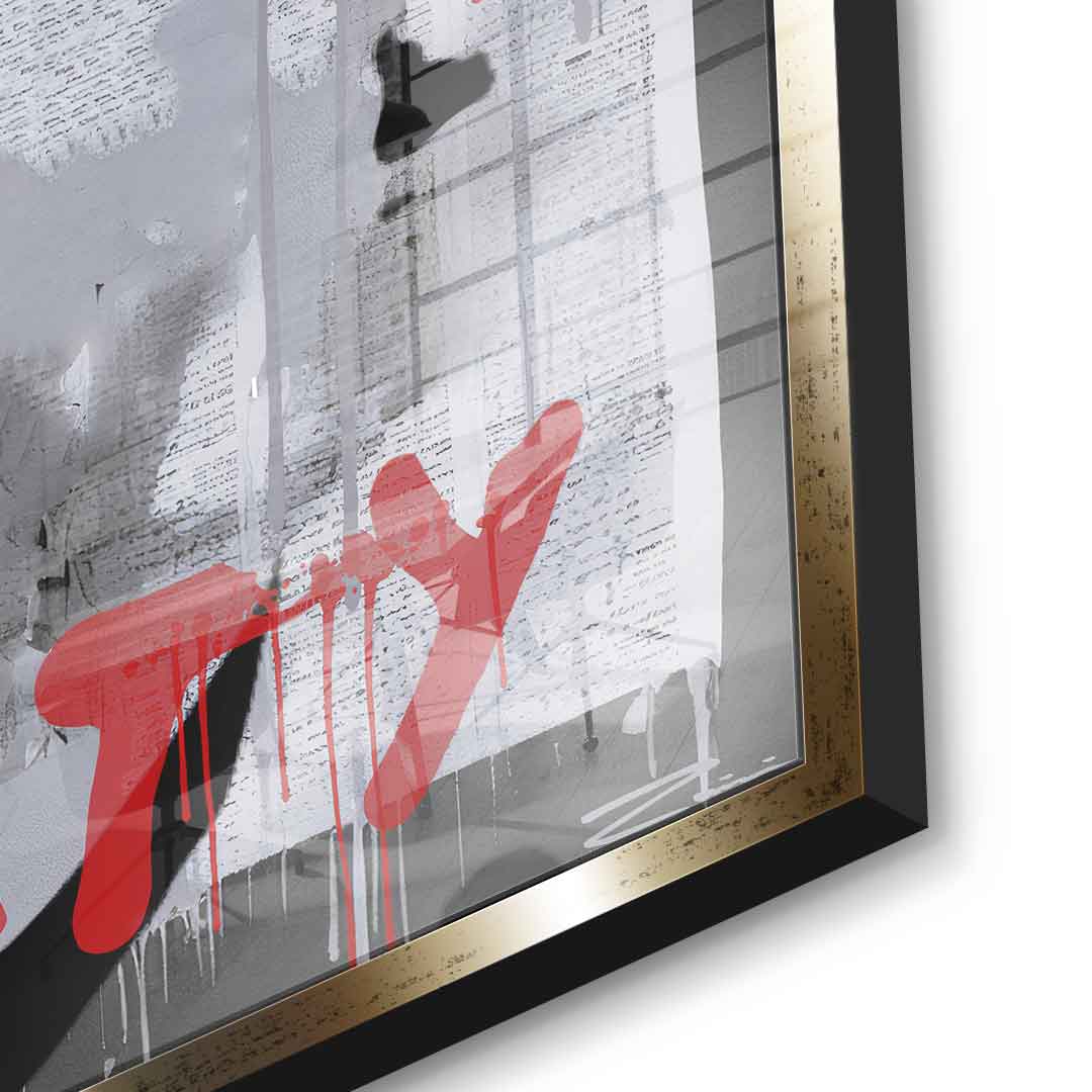 Lifi is a Party - Acrylglas