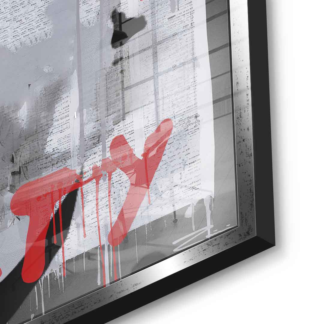 Lifi is a Party - Acrylglas