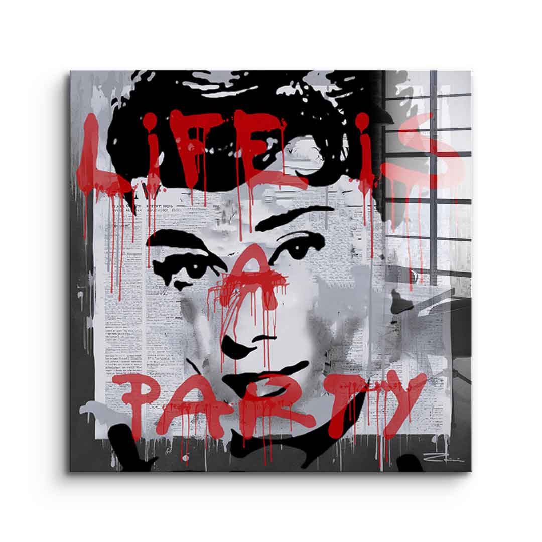 Lifi is a Party - Acrylic glass