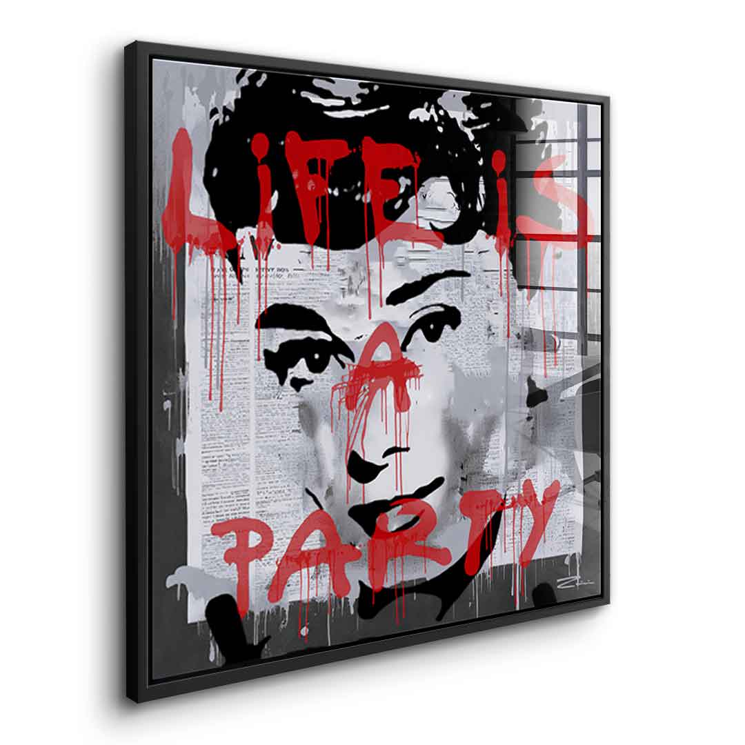 Lifi is a Party - Acrylglas