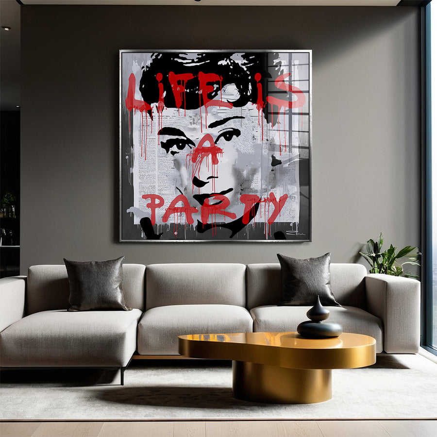 Lifi is a Party - Acrylglas