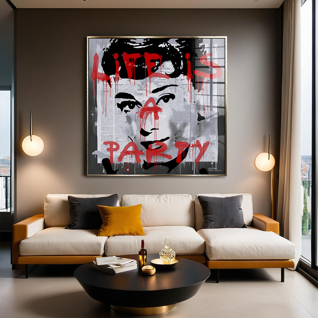 Lifi is a Party - Acrylglas