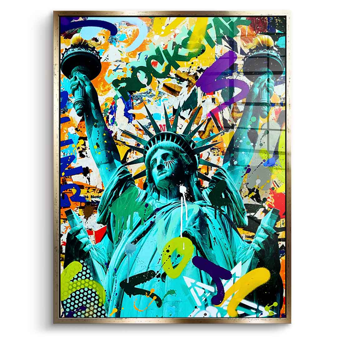 Like A Rockstar XL - Acrylic glass