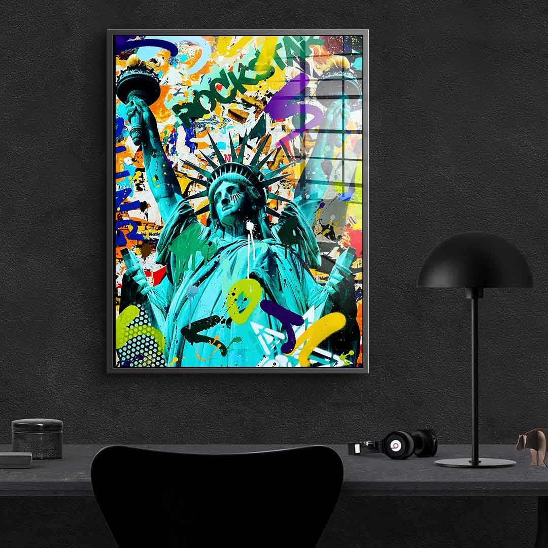 Like A Rockstar XL - Acrylic glass