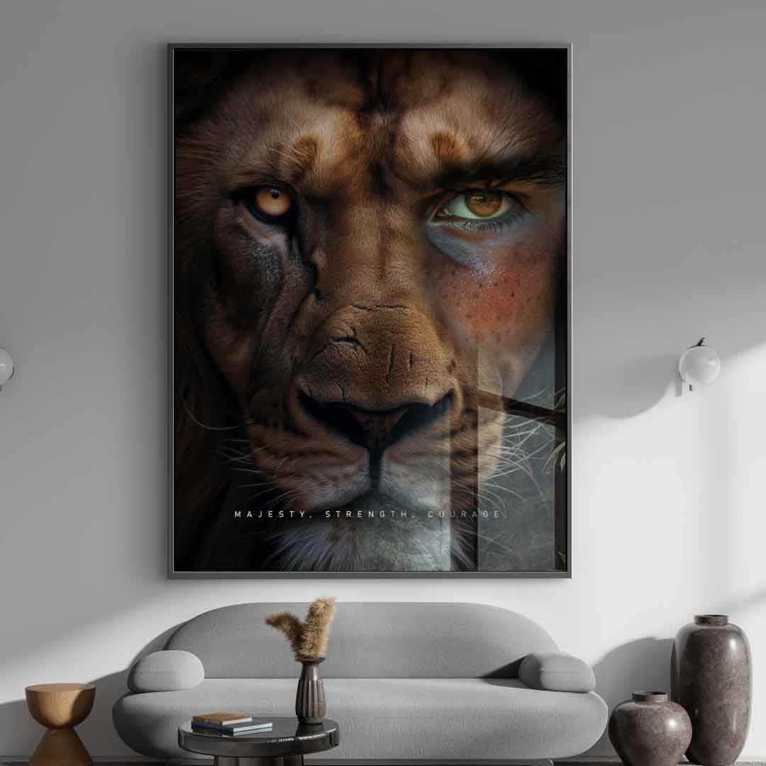Lion Fusion - Acrylic glass