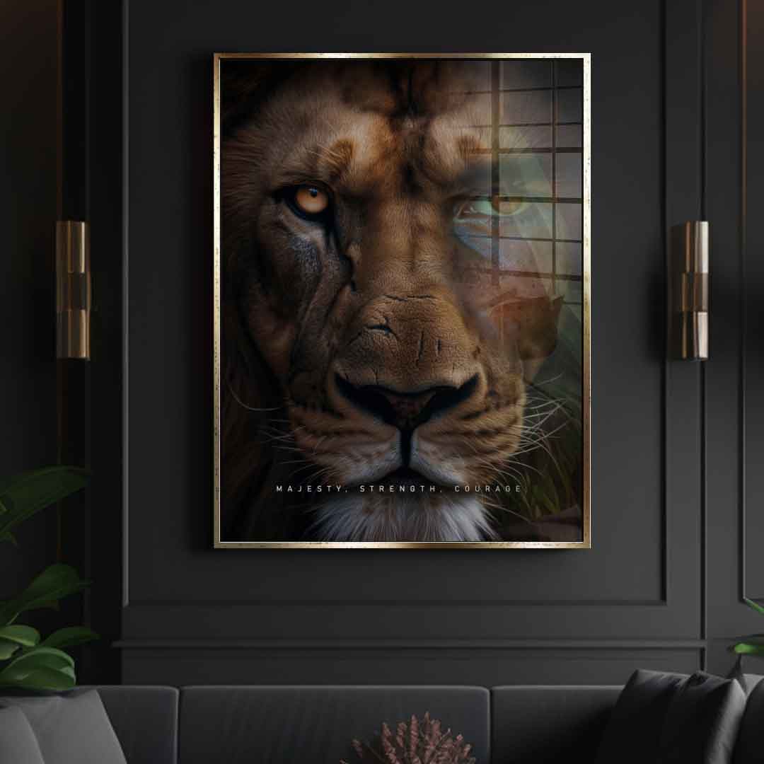Lion Fusion - Acrylic glass