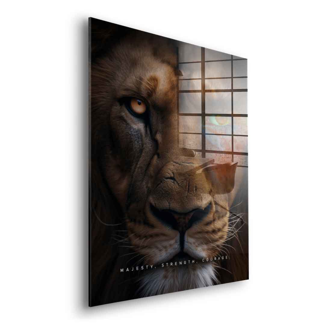 Lion Fusion - Acrylic glass