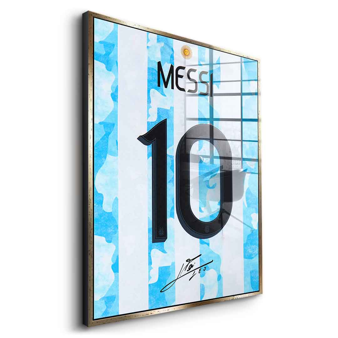 Messi - acrylic glass