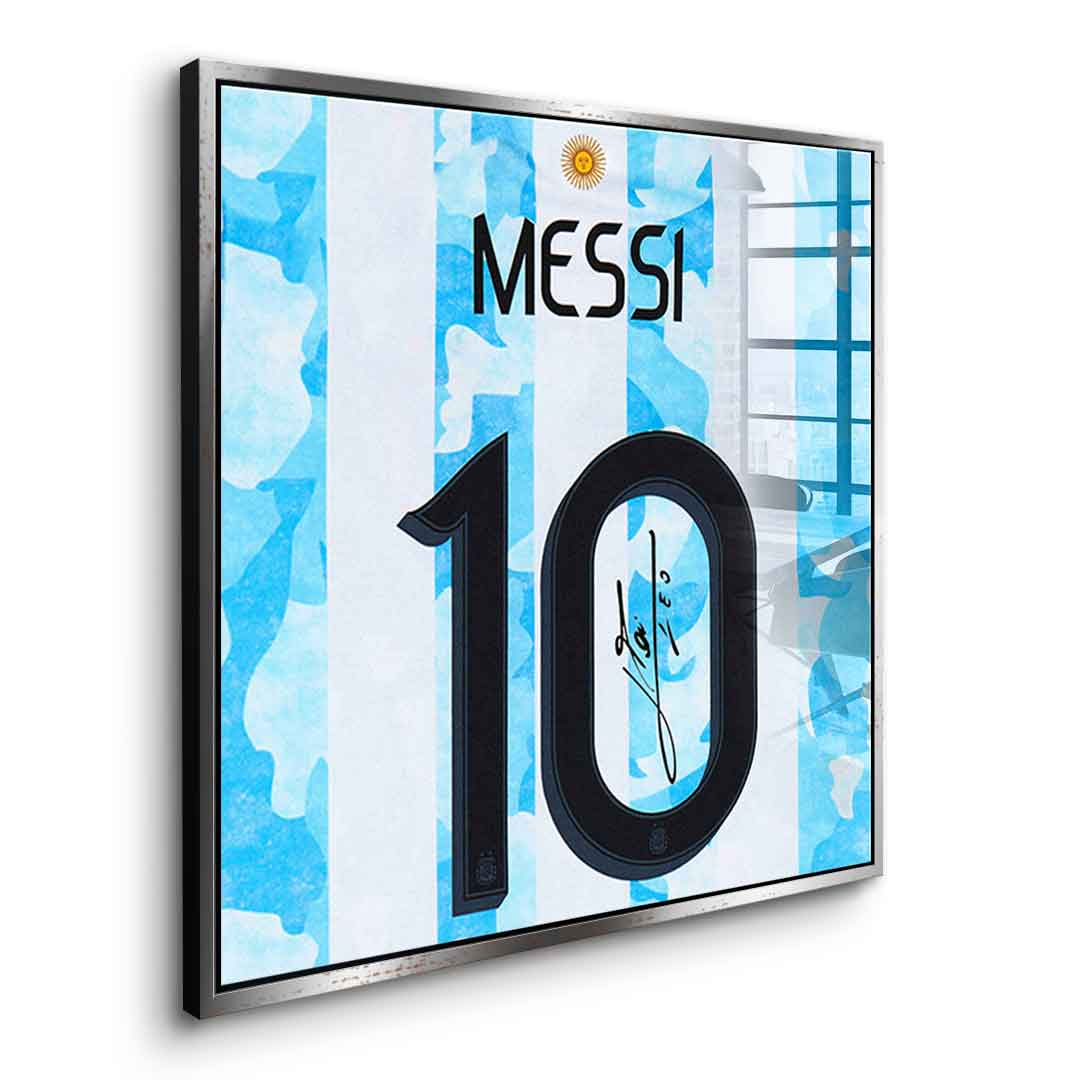 Messi - square edition - acrylic glass