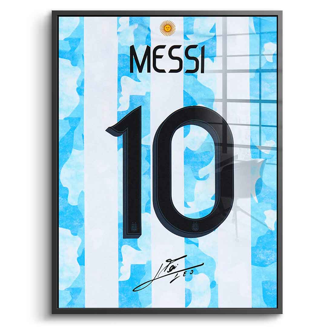 Messi - acrylic glass