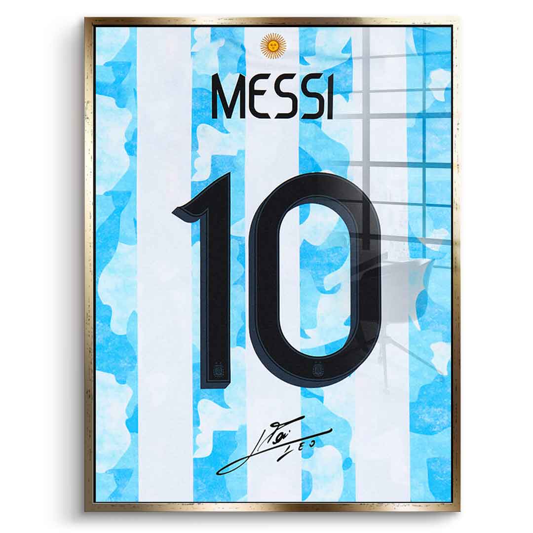 Messi - acrylic glass