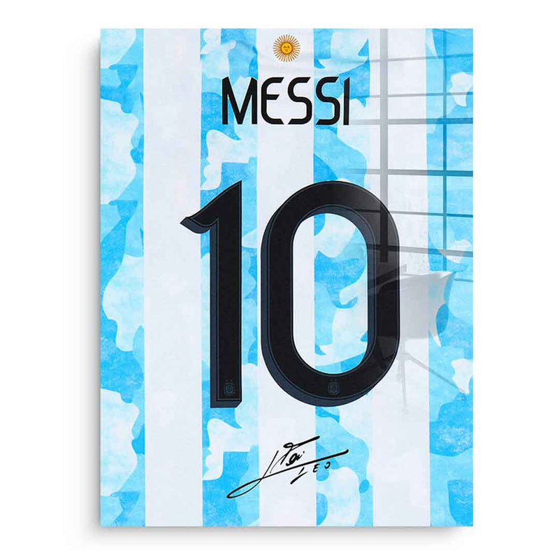 Messi - acrylic glass