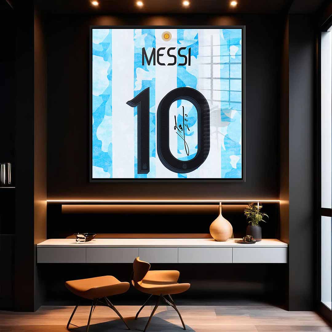 Messi - square edition - acrylic glass