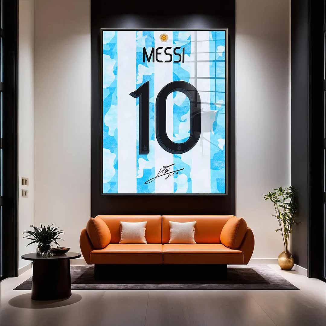 Messi - Acrylglas